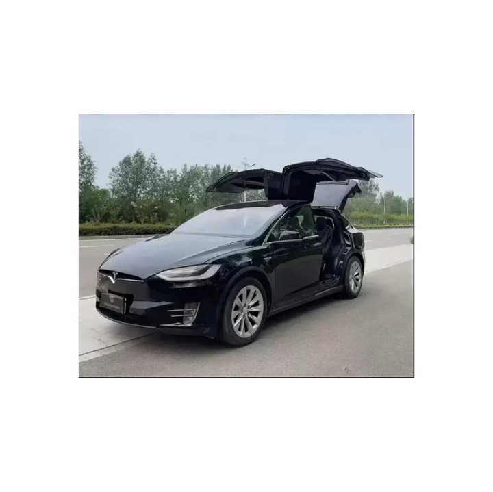 Tesla Model X with spacious seating and all-wheel drive electric performance