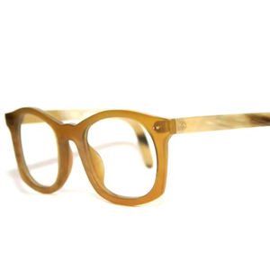 Lunettes rétro en corne de buffle de qualité supérieure 100% montures naturelles de haute qualité - Product Image 1