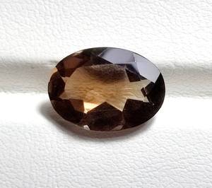 100% Quartz fumé naturel véritable pierre précieuse en vrac à facettes coupe ovale taille de bague parfaite pierre précieuse à des prix abordables vente en gros OEM - Product Image 3