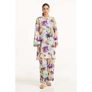 Conjunto Casual Off-White para Mujer, Primavera/Verano, 2 Piezas con Pantalones Cortos, Talla 3XL - Product Image 1