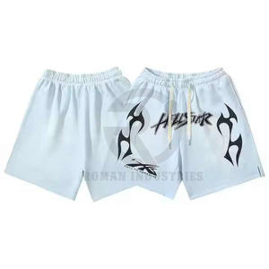 Top Design été arrivée chaude haute Streetwear Pure marque de mode hommes et femmes ample et mince 100% coton cinq cents Shorts - Product Image 4