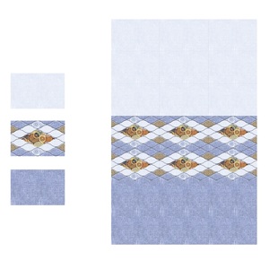 Mejor precio 3D Color pulido baño pared azulejo 30x45cm - Product Image 3