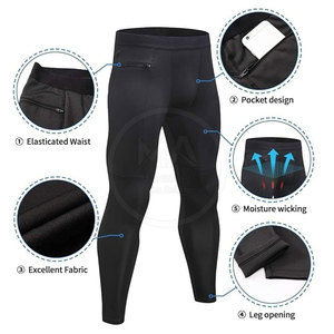 Pantalon de compression sur mesure nouveau style décontracté design droit léger taille moyenne haute qualité séchage rapide hommes vente en gros - Product Image 2