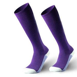 Chaussettes de sport montantes à compression, à rayures, pour baseball et football américain, pour enfants et jeunes, respirantes et à séchage rapide - Product Image 2