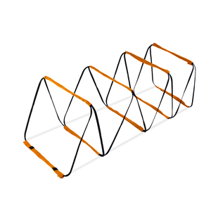 Xách tay 42cm tốc độ & sự nhanh nhẹn đào tạo thang thiết lập dày dây thép Rope ráp trở ngại cho footwork khoan thiết bị - Product Image 1