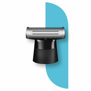 Cabezal de Repuesto Negro para Afeitadora Eléctrica y Recortadora de Barba, Compatible con Afeitadoras de Doble Cuchilla para Cara y Cuerpo, Lavable - Product Image 1