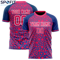 Camiseta de Fútbol Unisex al por Mayor, Personalizable con Número y Logotipo, Transpirable, de Secado Rápido, Sublimada, con Colores Personalizados