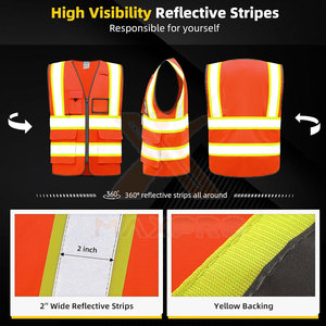Plus Size Heavy Duty Safety <b>Reflective</b> <b>Vest</b> For Sale New Style Hot Sale Men Safety <b>Reflective</b> <b>Vest</b> - Product Image 2