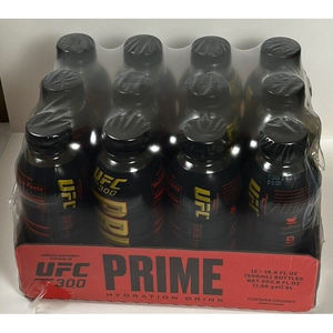 UFC 300 + Pack Prime à la fraise et à la banane 500 ml, édition limitée rare, hydratation Prime UFC 300 - Product Image 5