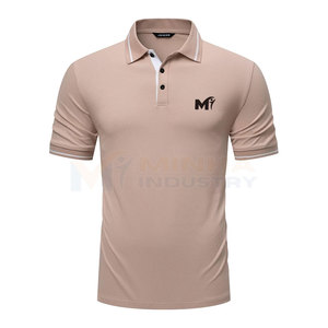 Nouveaux modèles de polos pour hommes, design personnalisé, vêtements de rue, polos respirants pour hommes, polos pour hommes en vente chaude - Product Image 3
