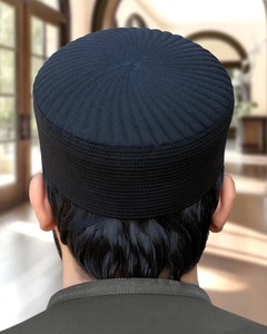 Gorro de Oración Islámico Tradicional Impermeable con Líneas de Costura Refinadas Diseñado para Uso Prolongado Durante Actividades Espirituales y Deportes - Product Image 6
