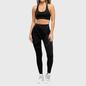 Nouveauté taux réglable dernier 2024 mode femmes Yoga ensemble nouveau arrivé Yoga ensemble pour femmes respirant femmes Yoga ensemble - Product Image 1