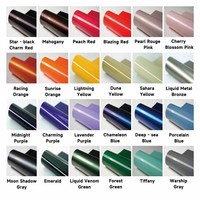 Película Protectora de Pintura (PPF) de TPU Color Negro Rosa Premium, Alto Brillo, Auto-Reparable, para Envoltura de Automóviles, Garantía de 5 Años