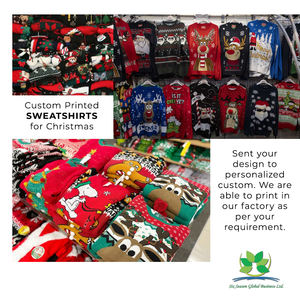 Sudaderas de cuello redondo unisex personalizadas con estilo a granel de algodón polar vibrante opciones de impresión listo para exportar del fabricante de Bangladesh - Product Image 3