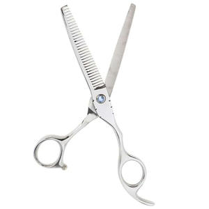 Tijeras de adelgazamiento de calidad duradera, servicio OEM, mejor Material, tasa ajustable, mango de cerámica, hoja de acero inoxidable, tipo de belleza - Product Image 5