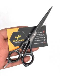 Ciseaux de coiffeur de toilettage professionnels en acier inoxydable avec lame droite et pointe pointue pour la coiffure droitière - Product Image 2