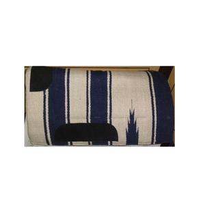 Tapis de selle de cheval de dressage de style Navajo Western équestre fait à la main avec coussin inférieur en polaire et caractéristiques de sentier coupé - Product Image 2