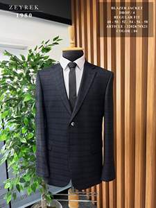 Slim fit tamaño pequeño Moda más preferida Blazer Jacket % 67viscosa % 33 tela tejida de poliéster mejores trajes con estilo para hombres - Product Image 3