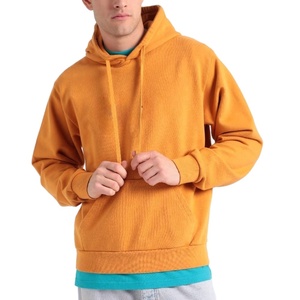 Sudadera con Capucha para Hombre, Invierno, Logotipo Personalizado Bordado, Hombros Caídos, Bolsillos Funcionales, Sudadera Extra Grande, Gruesa, Ecológica - Product Image 1