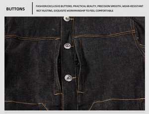 Chaqueta vaquera informal de algodón para hombre de la mejor calidad con logotipo personalizado Abrigo vaquero OEM para hombre Estampado de leopardo de invierno Logotipo personalizado Denim - Product Image 3