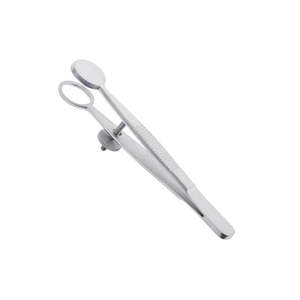 Pinzas Oftálmicas Manuales Premium de Placa Superior Abierta Ovalada Grande, Pinzas para Chalazión de Acero, Uso Hospitalario, Alta Calidad - Product Image 6