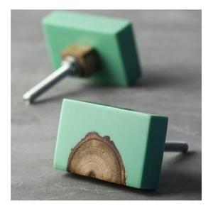 Perilla de puerta de madera y resina ecológica de alta calidad, elementos de resina de madera Natural, artesanías de madera de bambú de casi artesanía, calidad de exportación - Product Image 3