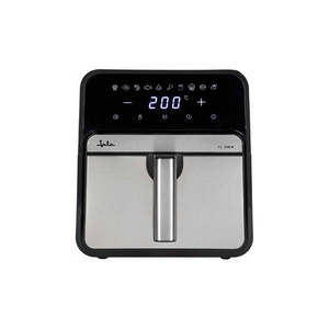 Freidora de Aire Digital JATA JEFR1242 de 2100 W y 8 L, Moderna, de Acero Inoxidable Negro, con Accesorios, Forma Cuadrada, Eléctrica, Manual - Product Image 1