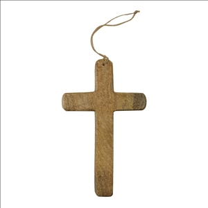 Simplemente adornos cruzados de madera Decoración colgante Decoración navideña y suministros Suministros para fiestas - Product Image 6