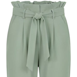 Pantalones de Trabajo Casuales de Lona para Mujer, Cierre con Cordón, Transpirables, de Secado Rápido, 100% Algodón, Cintura Media, Corte Recto - Product Image 2