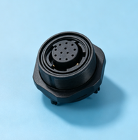 DB-PC1071 IP68 Conector Hembra de 12 Pines Tipo Placa de Soldadura, Compatible con Impresoras CIJ Serie Domino A+, Repuestos