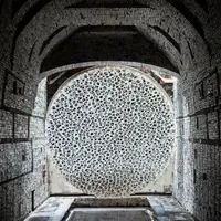 ZW-RA Filtre réfractaire, isolation, meule, revêtement, billes émaillées, panneau en mousse céramique d'alumine et de zircone, plaque