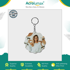 Large gamme de porte-clés en MDF et acrylique de qualité optimale, finition brillante et mate, faits à la main, vierges pour sublimation, style antique, en provenance d'Inde - Product Image 3