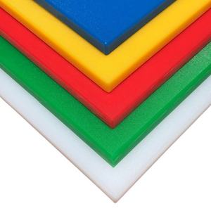 เขียงพลาสติก HDPE แบบอุตสาหกรรมทนทานสำหรับผลิตอาหารและบริการจัดเลี้ยง - Product Image 3