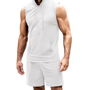 Manufacture Custom LOGO Wholesale Plus Size <b>Men's</b> Short Set Oversize Gym Fitness Blank Summer Shorts and <b>Shirt</b> Set for <b>Men</b> - Product Image 1
