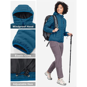 Moda personalizada hombres Puffer chaquetas acolchado abrigo de invierno impermeable cálido prendas de vestir exteriores OEM ODM fabricante - Product Image 5