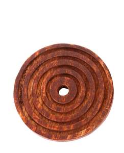 Decorative Natural Solid Wooden Coaster Bohemian Style Eco-Friendly Handmade Customizable Design Budget Friendly <b>Table</b> Coaster - Product Image 2