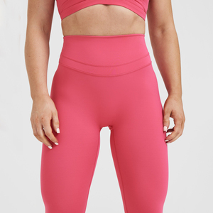 100% algodón Leggings personalizados Leggings de mujer Leggings de alta calidad Ropa atlética Logotipo personalizado y diseño Precio razonable OEM - Product Image 4