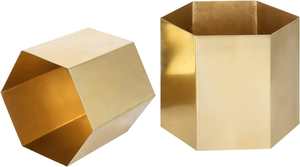 Meilleur prix Vase à fleurs carré en métal moderne écologique suspendu Revêtement poudré ADIBA HOME DECOR Tabletop Garden Home Gardening - Product Image 3