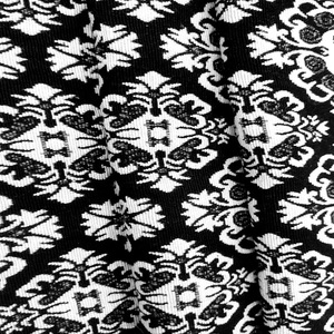 Designer Jacquard Tissu Tissé Écologique Vêtements pour Femmes Vestes Sacs Respirant Fil Lourd Teint Noir Blanc Warp Garçons - Product Image 6