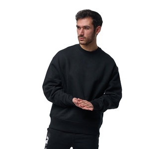 Jersey de punto suelto informal con cuello redondo para hombre de algodón 100% personalizado, ropa de calle, sudadera de Otoño de punto con cuello redondo para hombre - Product Image 3