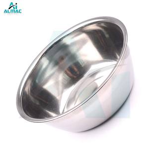 Cuenco universal redondo de grado hospitalario ALMAC construido con acero inoxidable duradero con superficie lisa para una fácil limpieza - Product Image 5