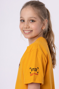 Latest design high quality from New fashion girls kids T-shirt & New product hot sale cheap customized children T-shirt - Product Image 4