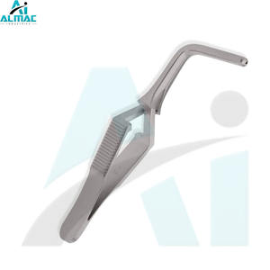 ALMAC-Pince pour bouledogue atraumatique Santulli de qualité supérieure, conçue pour un serrage sûr des vaisseaux lors de chirurgies cardiaques et vasculaires, certifiée CE - Product Image 3