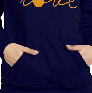 OEM personalizado puff Impresión de algodón jersey de lujo streetwear de gran tamaño impreso sudaderas con capucha de las mujeres Sudadera de cuello redondo - Product Image 6