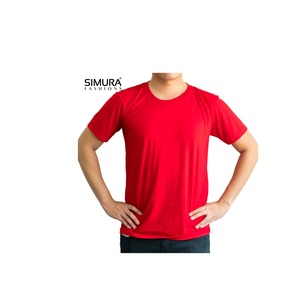 เสื้อยืดผู้ชายคอกลมแขนสั้นแฟชั่นใหม่มาแรงสำหรับฤดูร้อน รับออกแบบโลโก้พิมพ์ลายตามสั่ง สีตามสั่ง บริการ OEM - Product Image 1