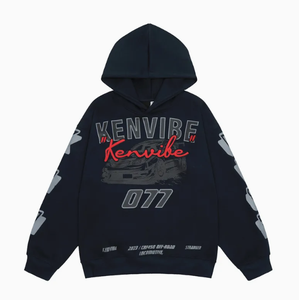Sudadera con Capucha Popular de Invierno para Hombre, 100% Algodón, Estilo Hip Hop, Gruesa, Personalizada, Informal, Deportiva - Product Image 4