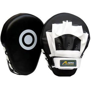 ถุงมือมวยหนังแท้หนังแท้ถุงมือฝึกเป้าโค้งแบบใช้มือสำหรับฝึกคาราเต้มวยไทยฝึกซ้อมฝึกซ้อมฝึกซ้อมฝึกซ้อมฝึกซ้อม MMA - Product Image 1