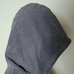 Sweats à capuche surdimensionnés personnalisés de haute qualité Vintage lavage à l'acide sans ficelle Streetwear en détresse polaire lourde pour l'hiver en gros - Product Image 5