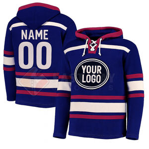 Sudadera con Capucha de Hockey Personalizada con Nombre y Número, Sudadera de Hockey sobre Hielo - Product Image 4