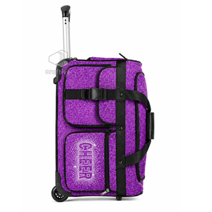 Bolsa de Deporte Personalizada con Lentejuelas de PU para Animadoras, Bolsa de Viaje para Competencia de Equipo con Compartimento para Ropa, Bolsa de Fin de Semana para Prácticas Deportivas - Product Image 3